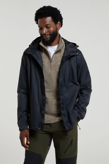 Torrent Mens Waterproof Jacket - Black