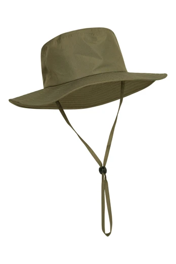 Australian Wide Brimmed Waterproof Hat - Khaki