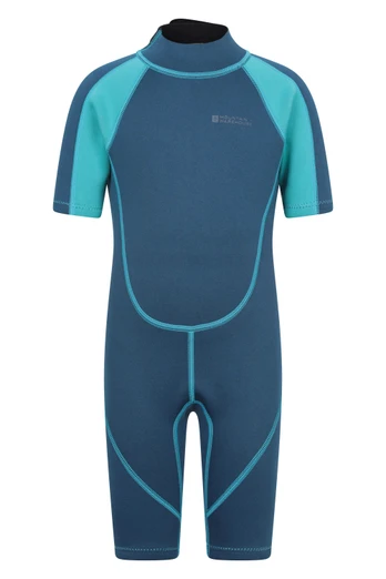 Kids Shorty 2.5/2mm Wetsuit - Teal