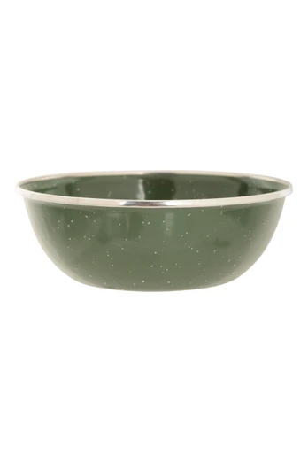 Enamel Bowl - Khaki