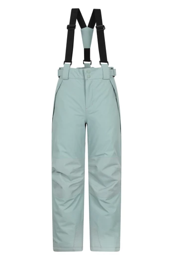 Falcon Extreme Kids Waterproof Ski Pants - Light Khaki