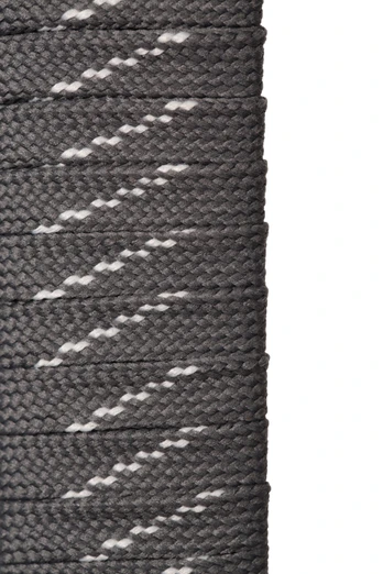 Flat Fleck Boot Laces - 150cm - Dark Grey
