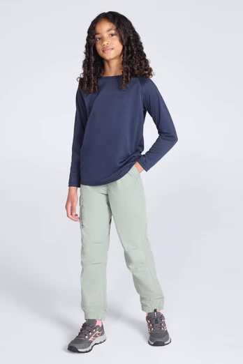 Active Kids Trousers - Light Khaki