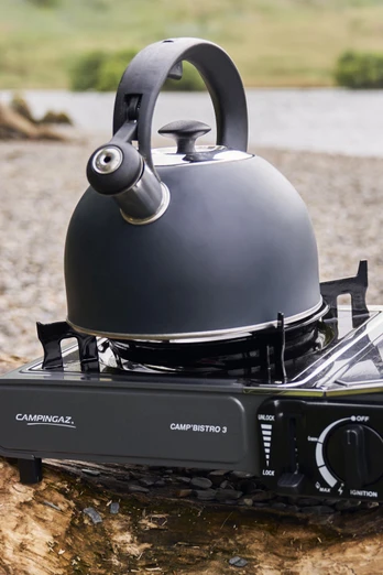 2 Litre Camping Kettle - Black