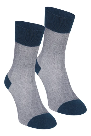 IsoCool Mid-Calf Liner Socks 2-Pack - Navy