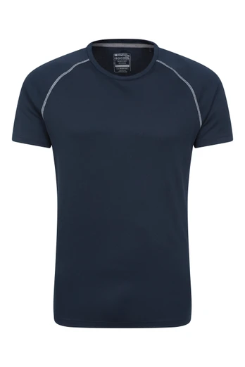 Endurance Mens IsoCool Active T-Shirt - Navy Reflect