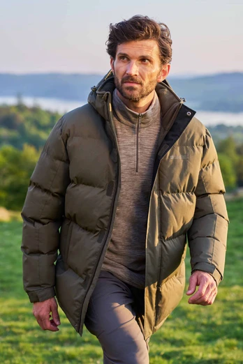 Snow Mens Insulated Jacket - Dark Khaki