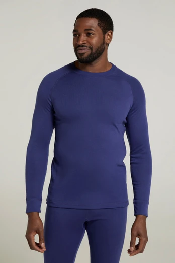 Haut Thermique Homme Talus - Bleu Foncé