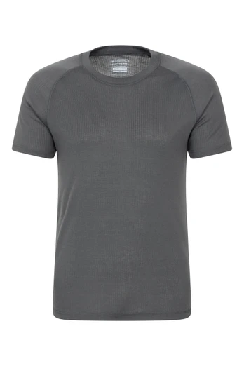Talus Mens TechTherm Base Layer T-Shirt - Charcoal