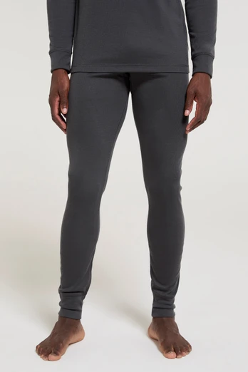 Talus Mens TechTherm Base Layer Pants - Charcoal