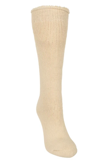 Radiate Extreme Womens Thermal Knee Length Socks - Cream