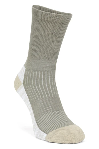 Isocool Mid-Calf Hiker Socks - Beige