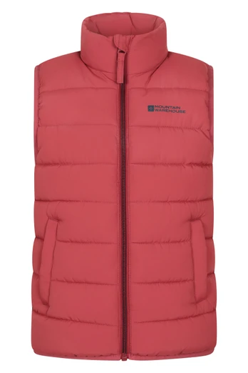 Rocko Kids Padded Gilet - Rust