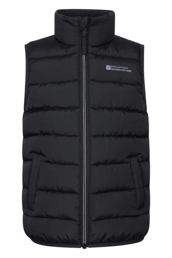 Rocko Kids Padded Gilet - Jet Black