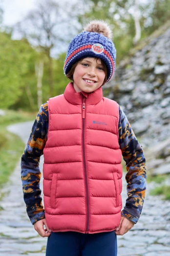 Rocko Kids Padded Gilet - Burnt Orange