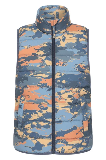 Rocko Kids Printed Padded Gilet - Mixed