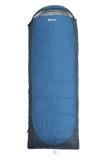 Sac de couchage carré 500 Microlite - Bleu Foncé