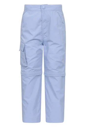 Active Kids Zip Off Trousers - Purple