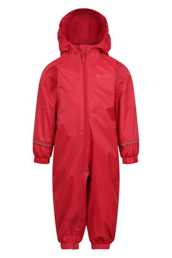 Spright Junior Waterproof Rain Suit - Red
