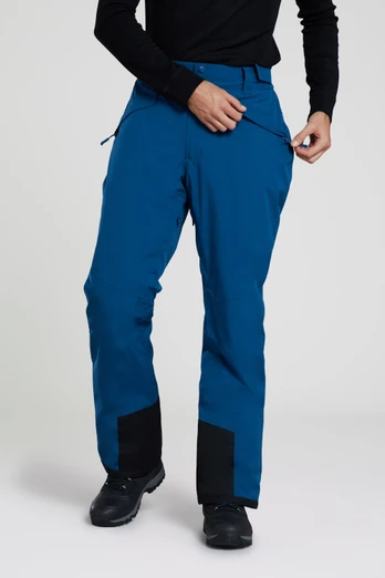 Orbit 4 Way Stretch Mens Waterproof Ski Pants - Petrol