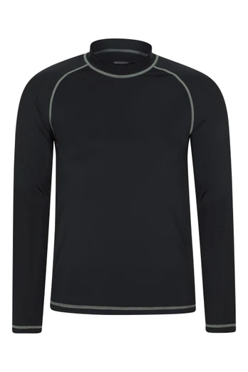 Mens Long Sleeve Rash Guard - Mixed