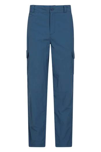 Explore Mens Pants - Short Length - Blue