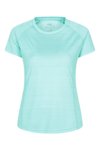 Endurance Striped Womens Tee - Mint