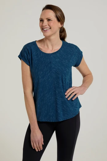 Retreat Slouch Womens T-Shirt - Dark Teal