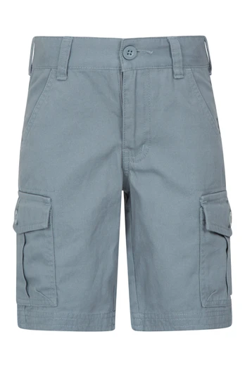 Kids Cargo Shorts - Grey