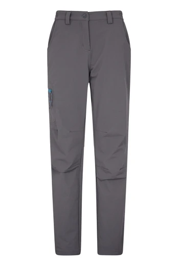 Hike 4 Way Stretch Warm Womens Trouser - Gris Carbone