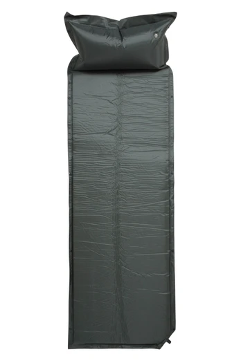 Self Inflating Mat With Pillow - Green