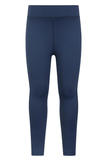 Flick Flack Soft Touch Kids Leggings - Navy