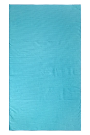 Serviette à Nervures - Géante - Bleu Teal