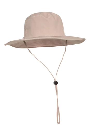 Travel Anti-Mosquito Mens Brim Hat - Beige