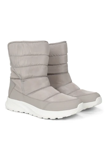 Boston Fleece-Lined Womens Boots - Beige