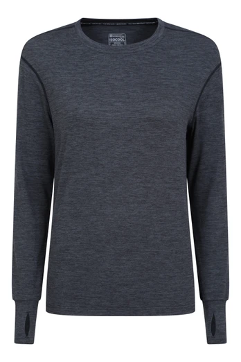T-Shirt de course Time Trial pour femme - Noir