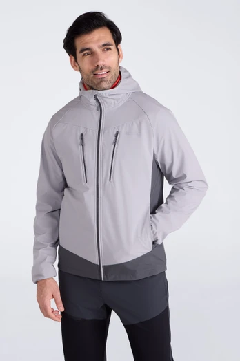 Ambit Mens Lightweight Softshell Jacket - Grey