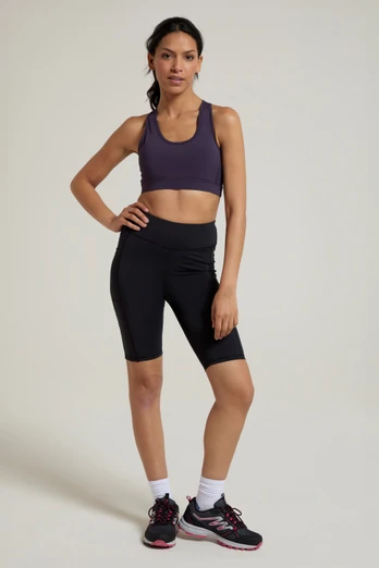Bounce Womens Legging Shorts - Black