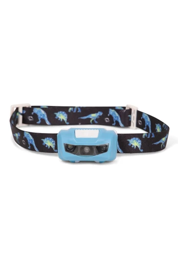 Kids Printed Head Torch 35 With Diffuse Beam - Bright Blue