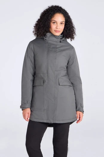 Rain On Womens Waterproof Padded Jacket - Khaki