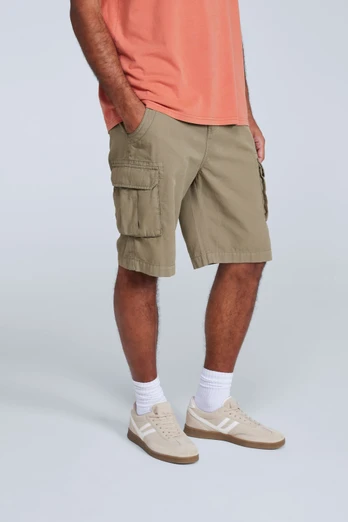 Haze Mens Cargo Shorts - Khaki
