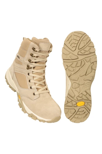 Dunes Extreme Mens Vibram Desert Boots - Beige