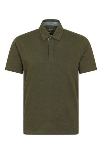 Hasst II Mens Polo - Dark Khaki