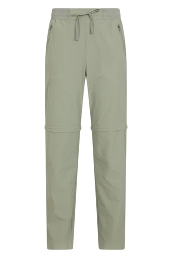 Explorer Womens Zip-Off Pants - Short Length - Light Khaki
