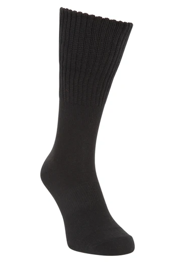 Mens Lightweight Anti-Chafe Hiking Socks - Jet Black