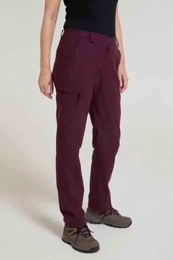 Winter Hiker Pantalon extensible Femme - Bordeaux
