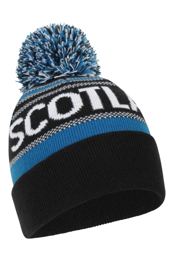 Scotland Pom Beanie - Navy