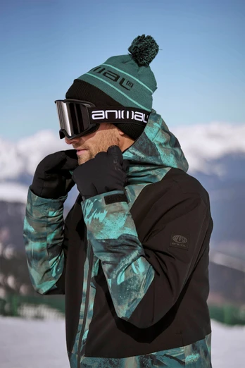 Dylan Ski Pom Beanie - Green