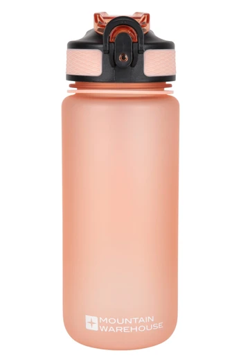 Push-Lid Bottle - 600ml - Pale Pink