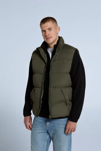 Gilet Matelassé Homme Haworth - Kaki Foncé